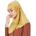 Jersey Instant Hijab - Golden